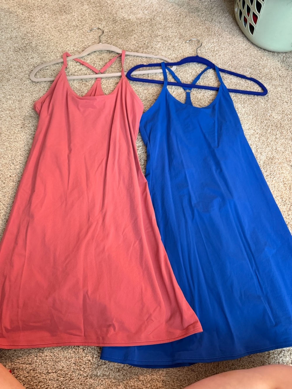 Outdoor Voices Exercise Dresses in Blue and Pink